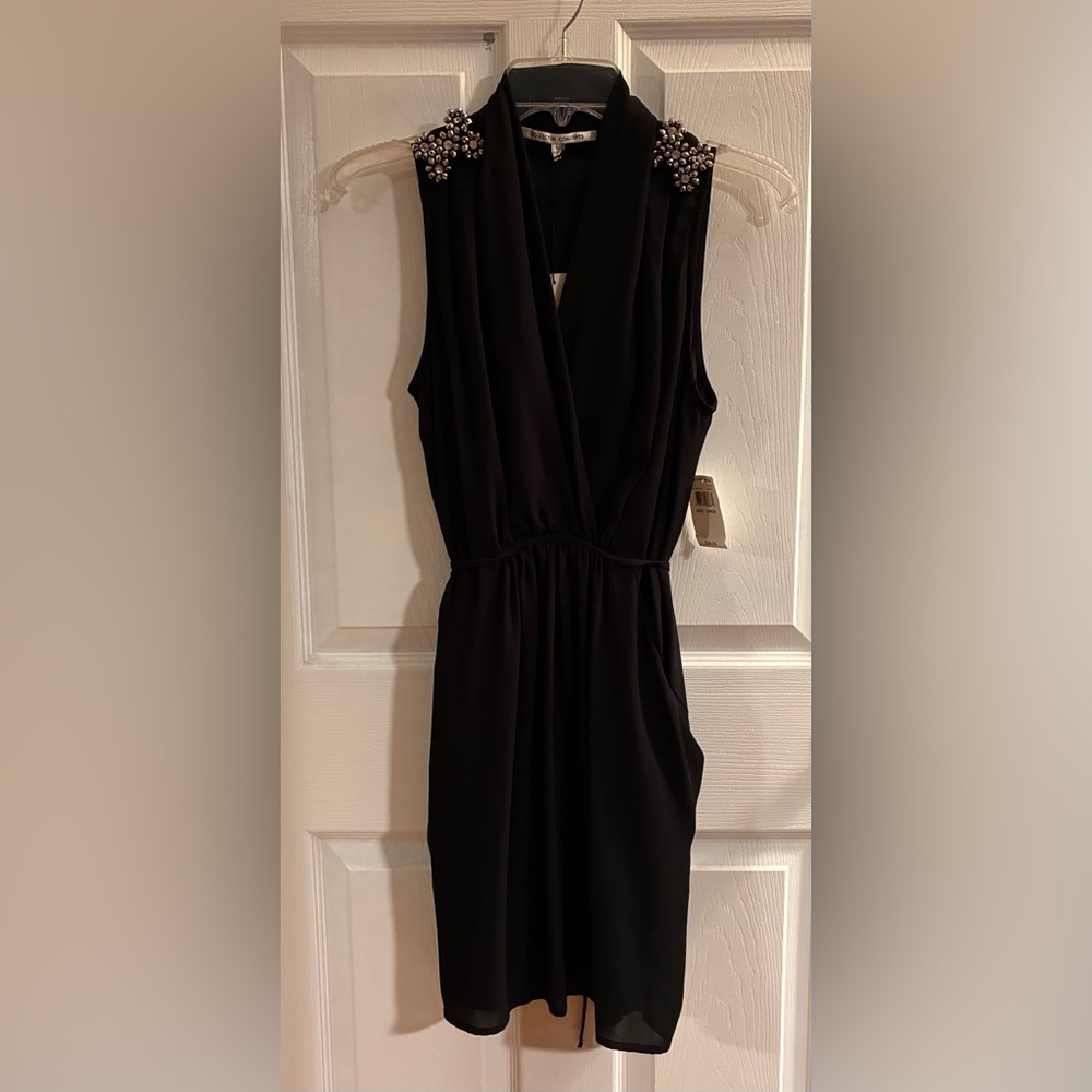Collective Concepts Black Midi Dress